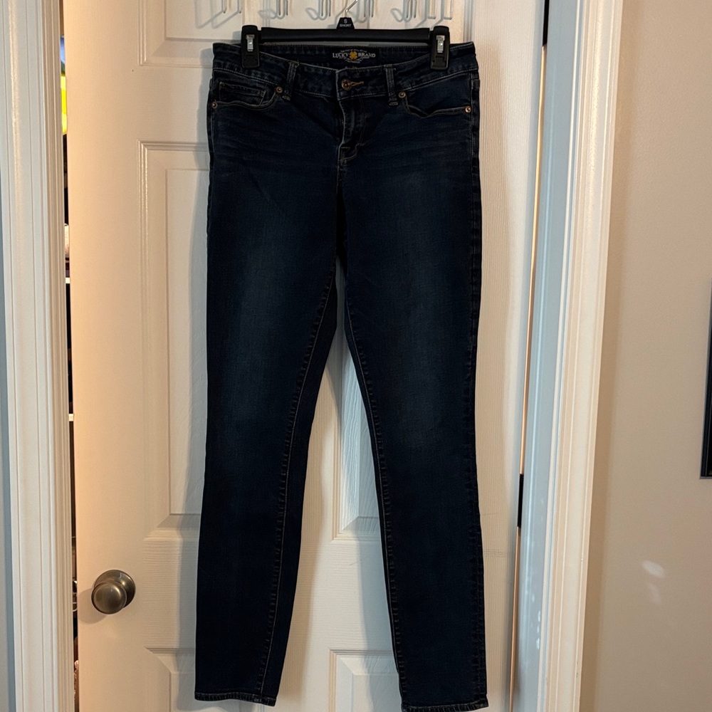 Lucky Brand Women's Deep Indigo Skinny Jeans